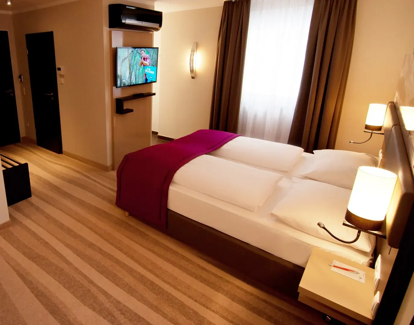 Business-Apartment mit modernem Interieur